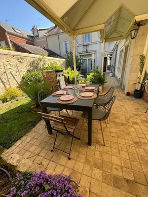 Jardin de l'établissement Maison de charme Hyper centre