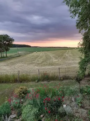 Paysage naturel près de la maison d'hôtes