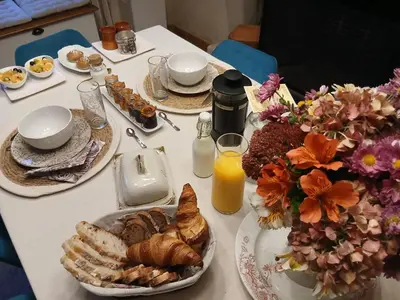 Nourriture dans la maison d'hôtes ou à proximité
