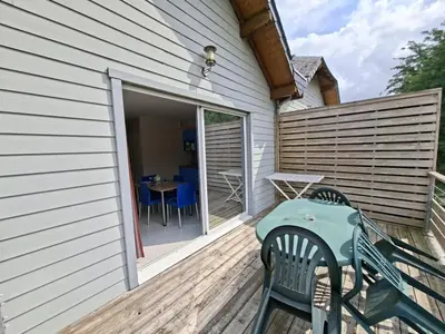 Balcon ou terrasse dans l'établissement Cottage Rembrandt