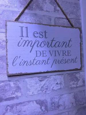 Certificat, récompense, panneau ou autre document affiché dans l'établissement Appartement entrée privative, terrasse et jardin