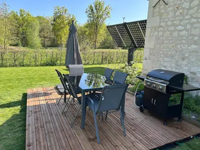 Jardin de l'établissement La Ruche Enchantée