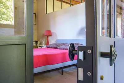 Un ou plusieurs lits dans un hébergement de l'établissement Grande maison familiale 15 p entre Azay et Chinon