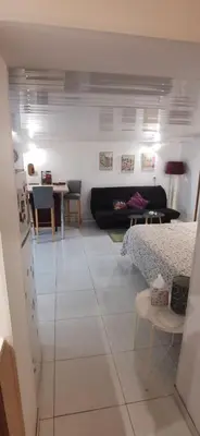 Coin salon dans l'établissement Logement - Proche Gare SNCF & Bus
