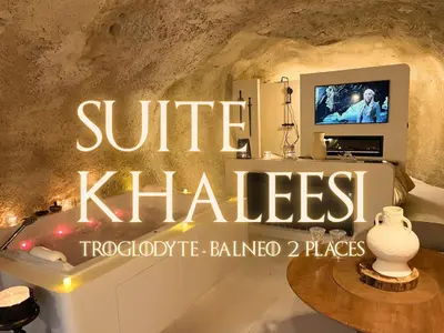Plan de l'établissement SUITE KHALEESI - Troglodyte - Balnéo 2 places