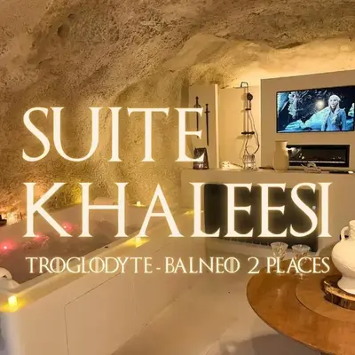 SUITE KHALEESI - Troglodyte - Balnéo 2 places