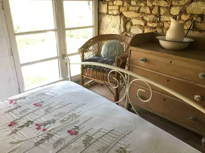 Un ou plusieurs lits dans un hébergement de l'établissement 3Bedrooms-Sleeps6-WiFi-Fireplace