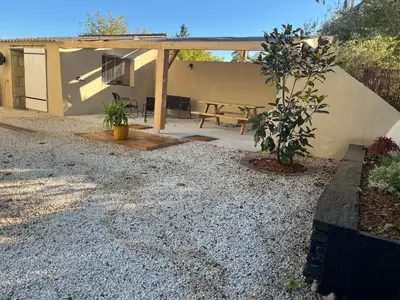 Plan de l'établissement Maison cosy au cœur des vignobles Le Roujou