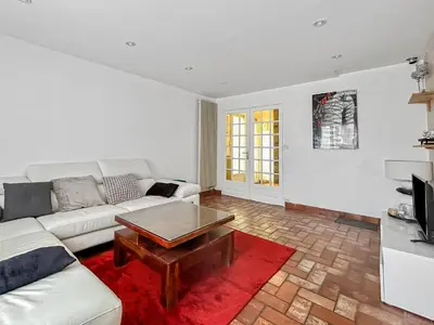 Coin salon dans l'établissement La maison Tinoli Escapade tranquille près d'Angers