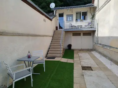 Balcon ou terrasse dans l'établissement Aubocoteau