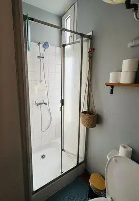 Salle de bains dans l'établissement Appartement 2 pièces