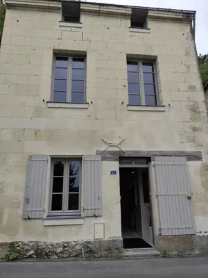 Plan de l'établissement Logis troglodyte cosy & vue sur la Loire