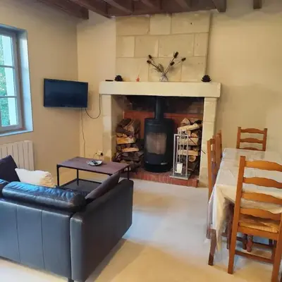 Logis troglodyte cosy & vue sur la Loire