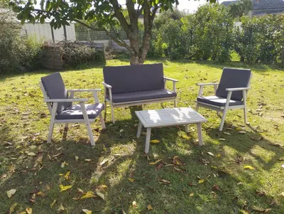 Jardin de l'établissement La grange de robin