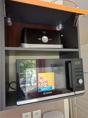 Cuisine ou kitchenette dans l'établissement Cottage Rubens 11 2chambres calme