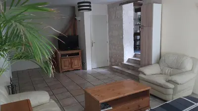 Coin salon dans l'établissement Au bois de la Belle