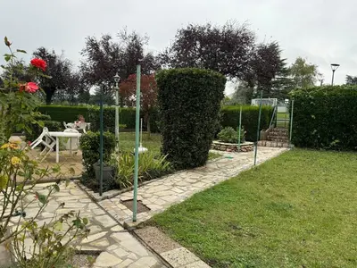 Jardin de l'établissement Cozy vacation home in Langeais