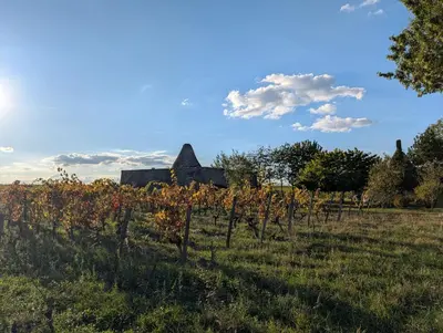 Paysage naturel près de la maison de vacances