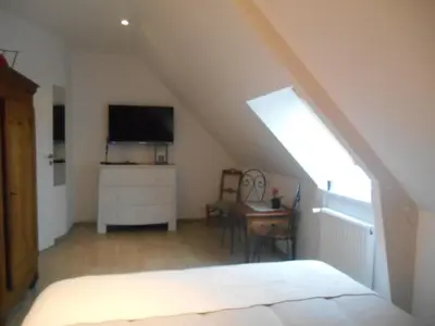 Télévision ou salle de divertissement dans l'établissement Maison Chauvin