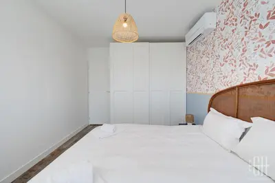 Un ou plusieurs lits dans un hébergement de l'établissement Maison Familiale au coeur de la Touraine - Jardin