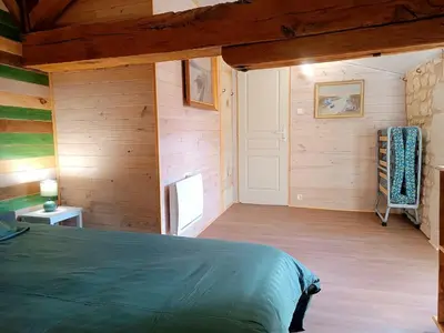 Un ou plusieurs lits dans un hébergement de l'établissement Appartement, centre ville, 2 chambres, 6 pers