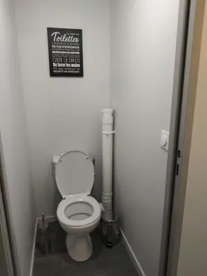 Salle de bains dans l'établissement Plénitude guillot