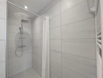 Salle de bains dans l'établissement La Maison des Vergers