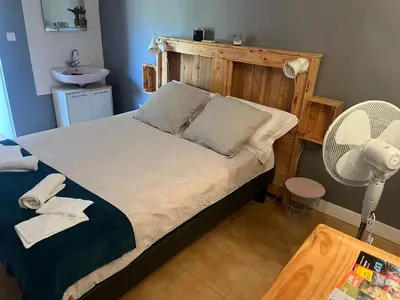 Un ou plusieurs lits dans un hébergement de l'établissement La maison de Bonnevel