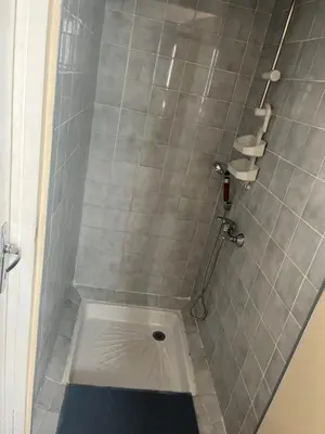 Salle de bains dans l'établissement La maison de Bonnevel