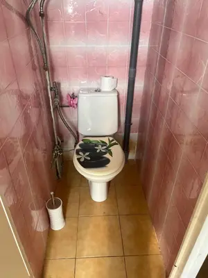 Salle de bains dans l'établissement La maison de Bonnevel