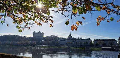 Vue sur la rivière ou le fleuve situé(e) à proximité de la maison de vacances