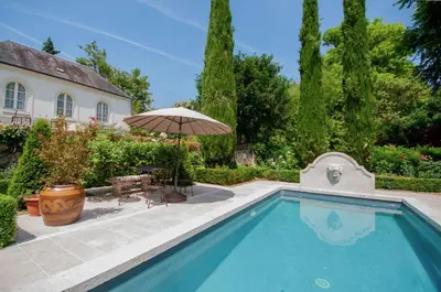 Piscine de l'établissement Villa Portel Élégante jardin & piscine chauffée ou située à proximité