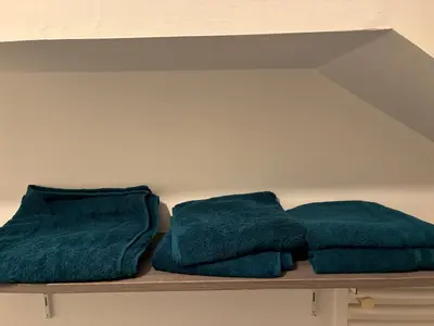 Un ou plusieurs lits dans un hébergement de l'établissement La Grange