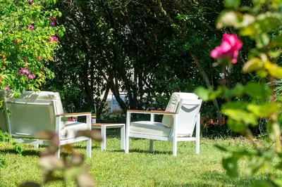 Jardin de l'établissement 200 m2 cottage equipped with every comfort!