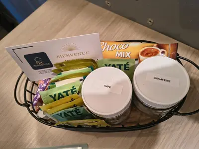Nourriture dans l'appartement ou à proximité