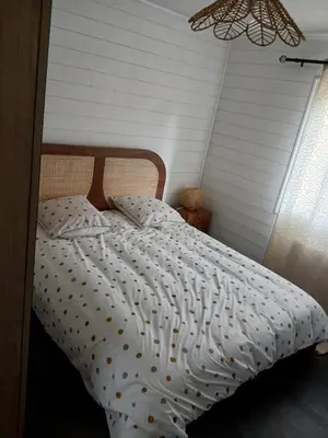 Un ou plusieurs lits dans un hébergement de l'établissement Studio indépendant
