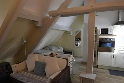 Cuisine ou kitchenette dans l'établissement Domaine de la chapelle - Ch d'hote