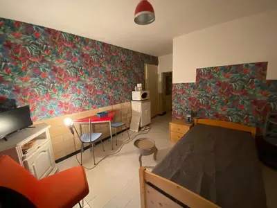Coin salon dans l'établissement Petit nid