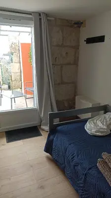 Un ou plusieurs lits dans un hébergement de l'établissement Ma Maison Vigneronne