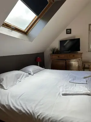 Un ou plusieurs lits dans un hébergement de l'établissement Studio Bd Béranger centre de Tours