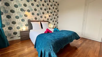 Un ou plusieurs lits dans un hébergement de l'établissement L'Eclat des Montils - Amboise - 6 people