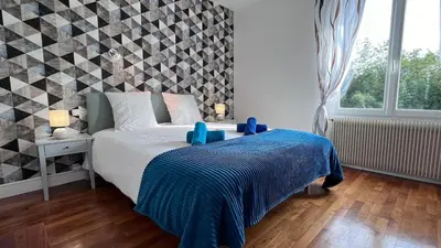 Un ou plusieurs lits dans un hébergement de l'établissement L'Eclat des Montils - Amboise - 6 people