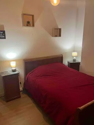 Un ou plusieurs lits dans un hébergement de l'établissement Le Terrier family gîte, 12 people
