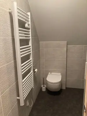 Salle de bains dans l'établissement B&B L'Atout de France