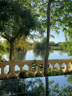Paysage naturel près de la maison de vacances