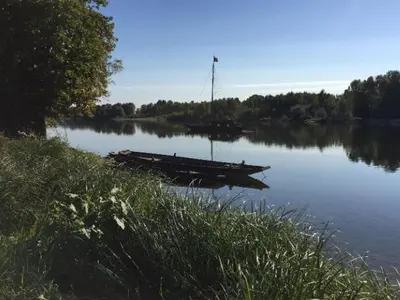Vue sur la rivière ou le fleuve situé(e) à proximité de le camping