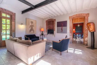 Plan de l'établissement Cottage In Château Stables In Touraine