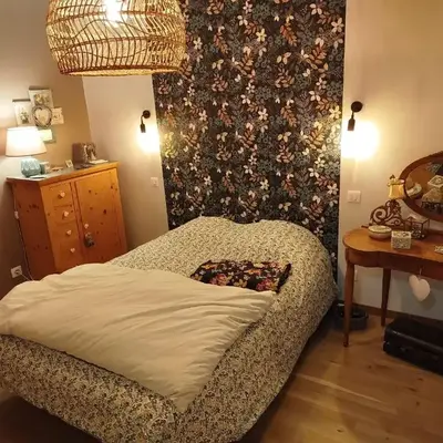 Grande chambre cosy avec salle de bain proche centre ville Le Mans