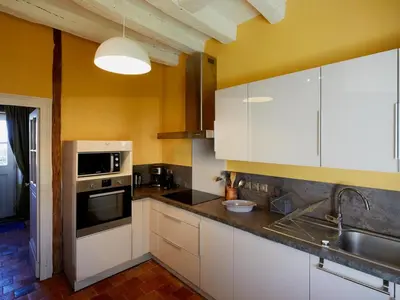 Cuisine ou kitchenette dans l'établissement Gîte de charme avec jardin privatif en Touraine - FR-1-381-642