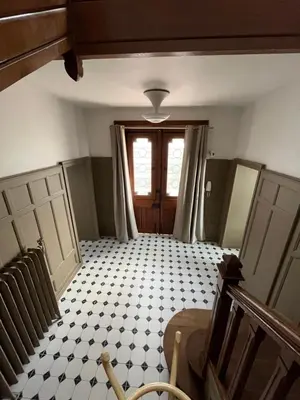 Coin salon dans l'établissement Maison WILSON
